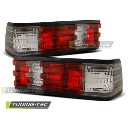 Feux arrière rouge blanc pour MERCEDES W201/190 12.82-05.93 Feux arrière rouge blanc pour MERCEDES W201/190 12.82-05.93