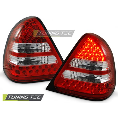 Feux arrière LED rouge blanc pour MERCEDES W202 C-KLASA 06.93-06.00