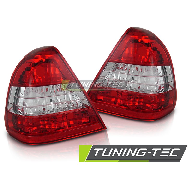 Feux arrière rouge blanc pour MERCEDES W202 C-KLASA 06.93-06.00 Feux arrière rouge blanc pour MERCEDES W202 C-KLASA 06.93-06.00