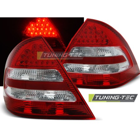 Feux arrière LED rouge blanc pour MERCEDES C-KLASA W203 SEDAN 04-07