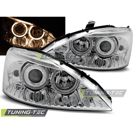 FORD FOCUS 10.98-10.01 ANGEL EYES CHROME