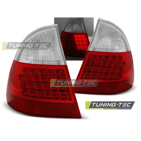 Feux arrière LED rouge blanc pour BMW E46 99-05 Touring