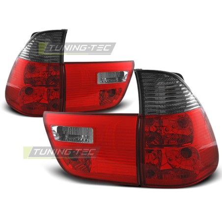 Feux arrière rouge fumé pour BMW X5 E53 09.99-06 Feux arrière rouge fumé pour BMW X5 E53 09.99-06