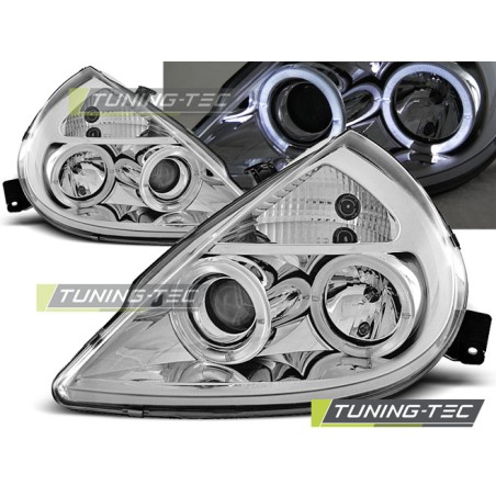 FORD KA 11.96-08 ANGEL EYES CHROME