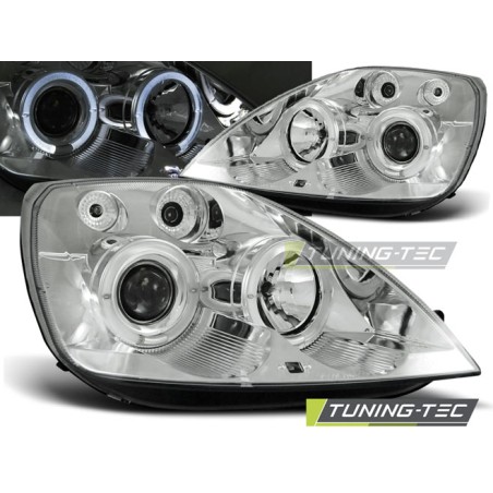 FORD FIESTA MK6 05.02-08.05 ANGEL EYES CHROME