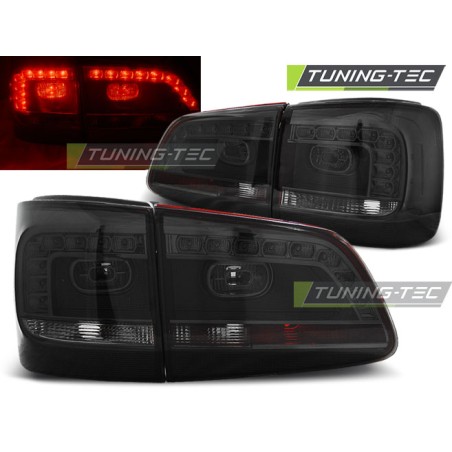 Feux arrière LED fumés compatibles VW Touran 08.10- Feux arrière LED fumés compatibles VW Touran 08.10-