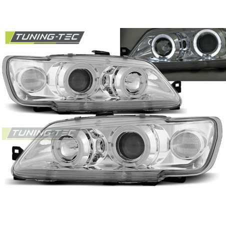 PEUGEOT 306 02.93-04.97 ANGEL EYES CHROME