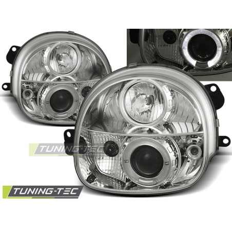 RENAULT TWINGO 03.93-09.98 ANGEL EYES CHROME