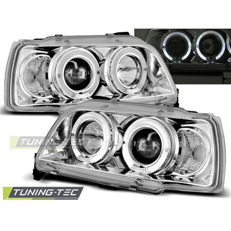 RENAULT CLIO 06.90-95 ANGEL EYES CHROME