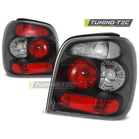 Feux arrière noirs pour VW Polo 6N 10.94-09.99 Feux arrière noirs pour VW Polo 6N 10.94-09.99