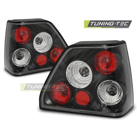 Feux arrière noirs pour VW Golf 2 08.83-08.91 Feux arrière noirs pour VW Golf 2 08.83-08.91