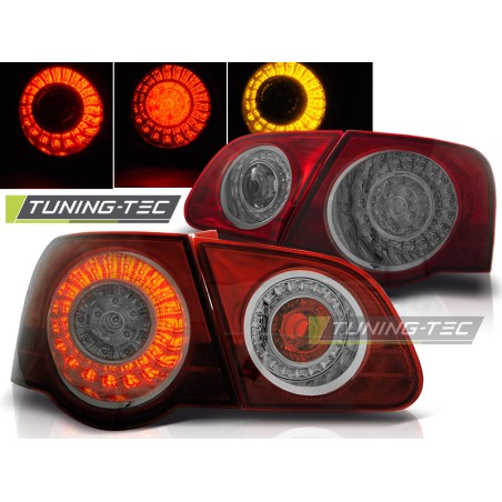 Feux arrière LED rouge fumé pour VW Passat B6 3C 03.05-10 Feux arrière LED rouge fumé pour VW Passat B6 3C 03.05-10