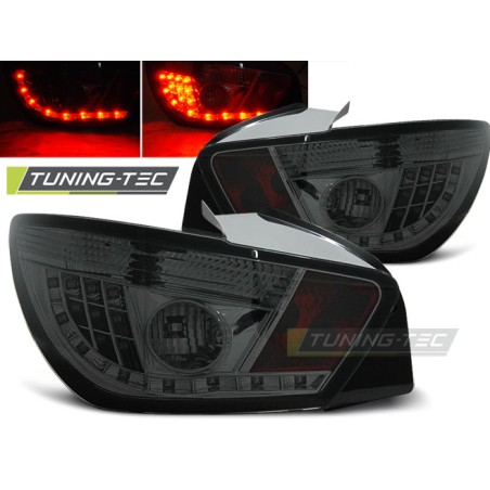 Feux arrière LED fumés pour SEAT IBIZA 6J 3D 06.08-