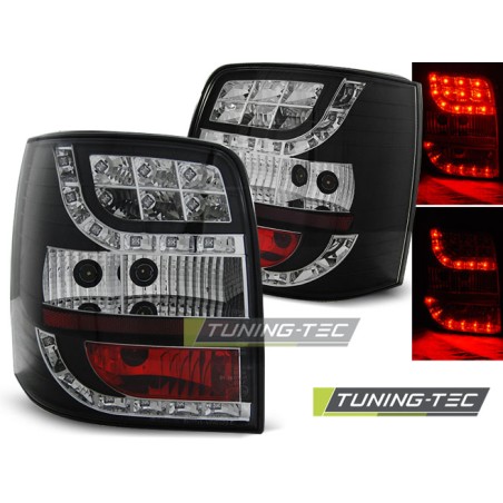 Feux arrière LED noirs compatibles VW Passat 3BG 00-04 Variant