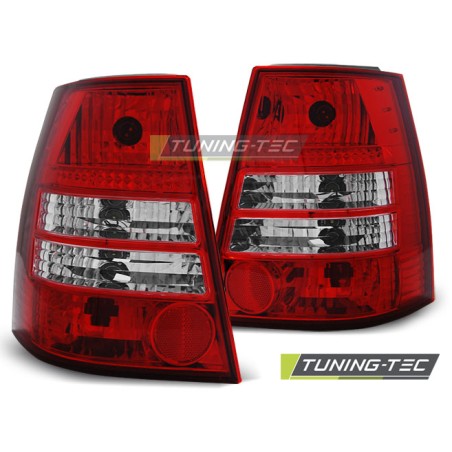Feux arrière rouge blanc pour VW Golf 4 / Bora 99-06 Variant