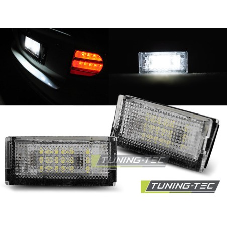 FEUX LED DE PLAQUE D'IMMATRICULATION compatibles avec BMW E46 BERLINE / TOURING 05.98-03.05 FEUX LED DE PLAQUE D'IMMATRICULATION compatibles avec BMW E46 BERLINE / TOURING 05.98-03.05