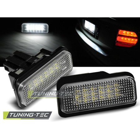 FEUX LED DE PLAQUE D'IMMATRICULATION compatibles avec MERCEDES W211 W219 R171 W203 KOMBI FEUX LED DE PLAQUE D'IMMATRICULATION compatibles avec MERCEDES W211 W219 R171 W203 KOMBI