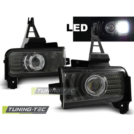 TOYOTA LAND CRUISER FJ200 07-12 LED FUMÉ NOIR