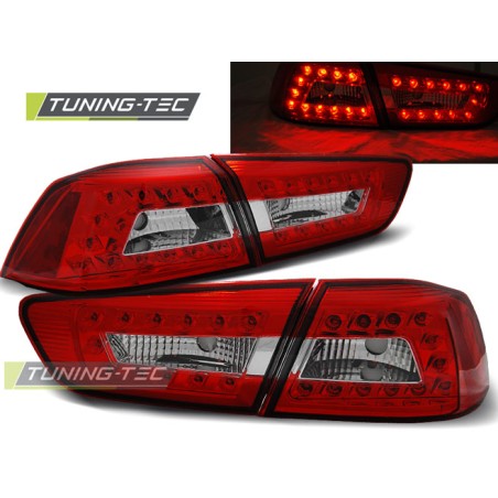 MITSUBISHI LANCER 8 BERLINE 08-11 LED ROUGE BLANC