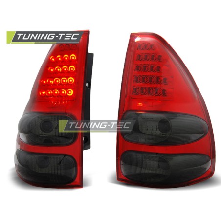 TOYOTA LAND CRUISER 120 03-09 LED ROUGE FUMÉ SÉQUENTIEL