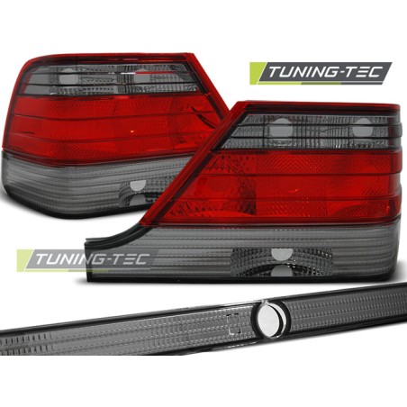 Feux arrière rouge fumé pour MERCEDES W140 95-10.98 Feux arrière rouge fumé pour MERCEDES W140 95-10.98
