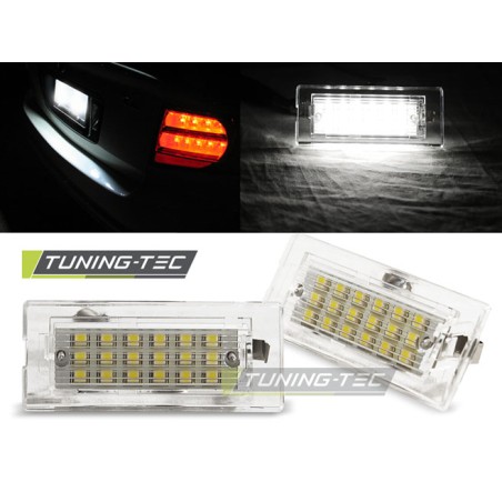 FEUX LED DE PLAQUE D'IMMATRICULATION compatibles avec BMW X5 E53 / X3 FEUX LED DE PLAQUE D'IMMATRICULATION compatibles avec BMW X5 E53 / X3