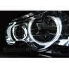 Phares Angel Eyes CCFL Chrome pour BMW E46 04.99-03.03 Coupé Cabriolet Phares Angel Eyes CCFL Chrome pour BMW E46 04.99-03.03 Coupé Cabriolet