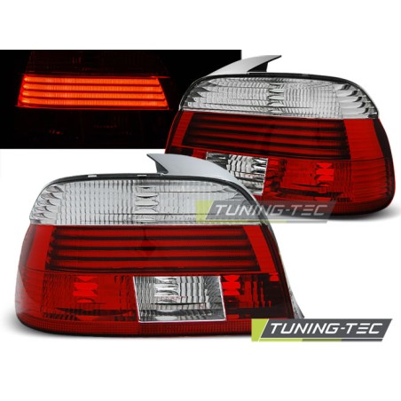 FEUX ARRIÈRE LED ROUGE BLANC pour BMW E39 09.00-06.03