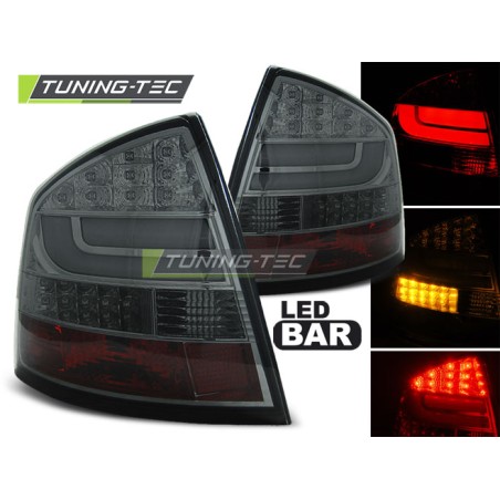Feux arrière LED BAR fumés pour SKODA OCTAVIA II SEDAN 04-12 Feux arrière LED BAR fumés pour SKODA OCTAVIA II SEDAN 04-12