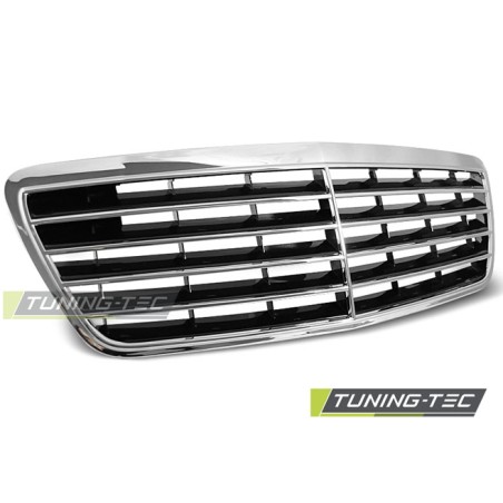 Grille chromée compatible avec MERCEDES W210 E-KLASA 06.99-03.02