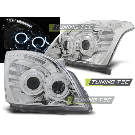 TOYOTA LAND CRUISER 120 03-09 ANGEL EYES CHROME