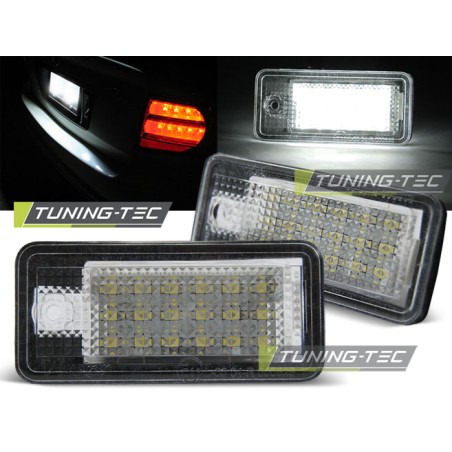 Feux de plaque LED compatibles AUDI A3/A4/A6/Q7 avec CANBUS Feux de plaque LED compatibles AUDI A3/A4/A6/Q7 avec CANBUS