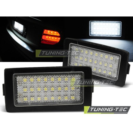 Feux de plaque LED CANBUS compatibles BMW E38 Feux de plaque LED CANBUS compatibles BMW E38