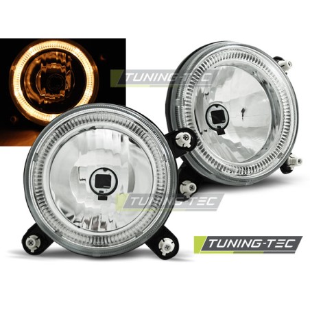 PHARES ANGEL EYES CHROME pour VW GOLF 1 / GOLF 2 PHARES ANGEL EYES CHROME pour VW GOLF 1 / GOLF 2