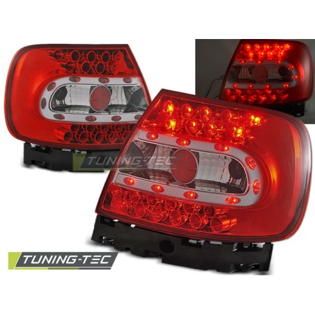 Feux arrière LED rouge blanc pour AUDI A4 B5 11.94-10.00