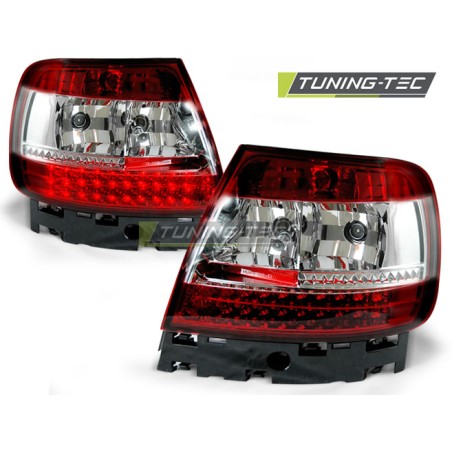 Feux arrière LED rouge blanc pour AUDI A4 B5 11.94-09.00