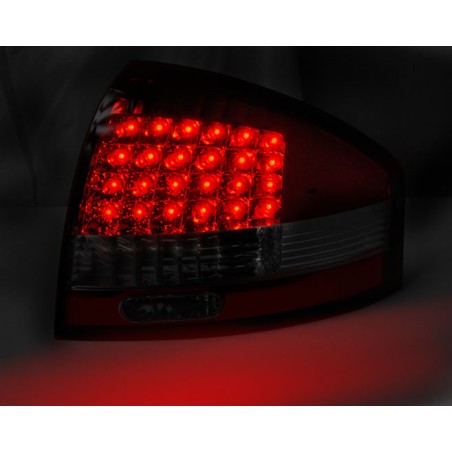 Feux arrière LED rouge blanc pour AUDI A6 97-04