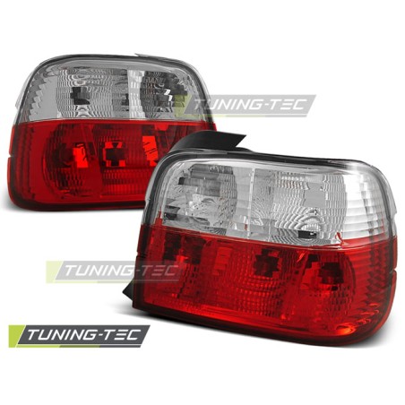 Feux arrière rouge blanc pour BMW E36 12.90-08.99 Compact Feux arrière rouge blanc pour BMW E36 12.90-08.99 Compact
