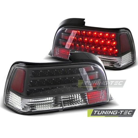 Feux arrière LED noirs pour BMW E36 12.90-08.99 Coupé