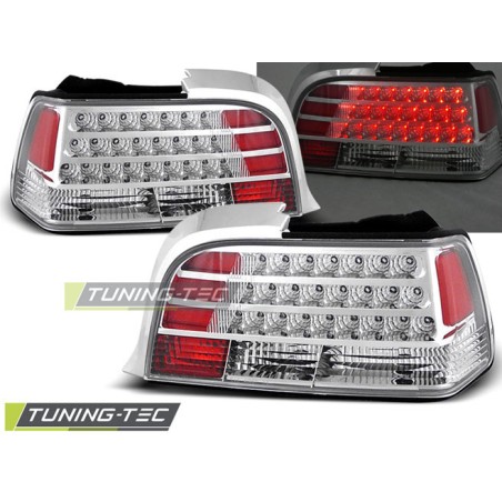 FEUX ARRIÈRE LED CHROME pour BMW E36 12.90-08.99 COUPE