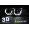 PHARES ANGEL EYES 3D CHROME pour BMW E39 09.95-06.03 PHARES ANGEL EYES 3D CHROME pour BMW E39 09.95-06.03