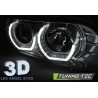 PHARES ANGEL EYES 3D CHROME pour BMW E39 09.95-06.03 PHARES ANGEL EYES 3D CHROME pour BMW E39 09.95-06.03