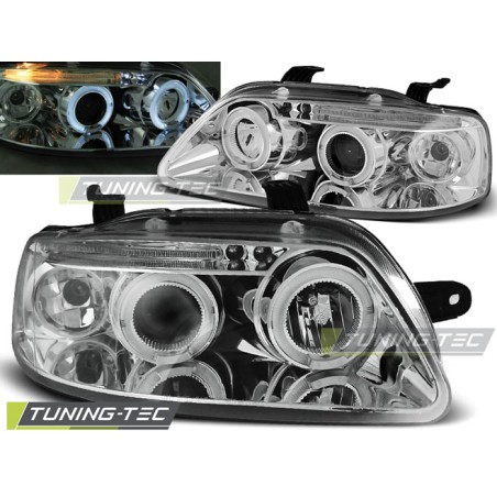 CHEVROLET AVEO 03-06 ANGEL EYES CHROME