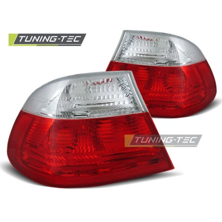 Feux arrière rouge blanc pour BMW E46 04.99-03.03 Coupé