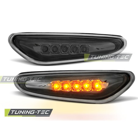 CLIGNOTANT LATÉRAL FUMÉ LED compatible BMW E46 09.01-03.05