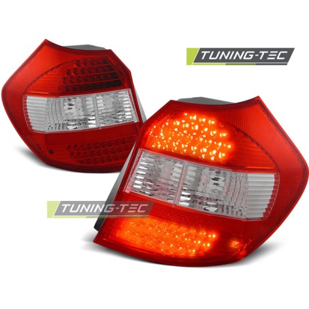 Feux arrière LED rouge blanc pour BMW E87 04-08.07