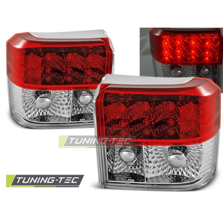 Feux arrière LED rouge blanc pour VW T4 90-03.03