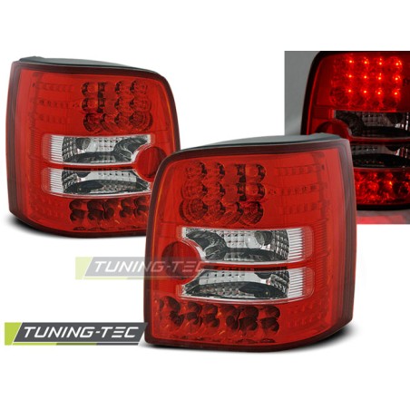 Feux arrière LED rouge blanc pour VW Passat B5 11.96-08.00 Variant