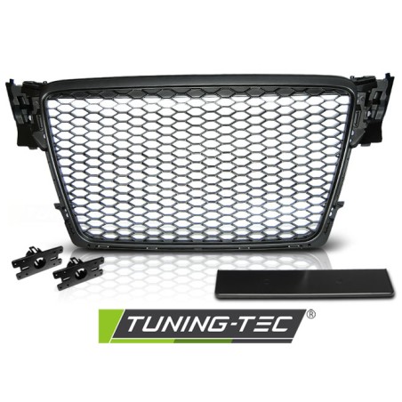 Grille Sport Noire compatible AUDI A4 B8 08-11 Grille Sport Noire compatible AUDI A4 B8 08-11