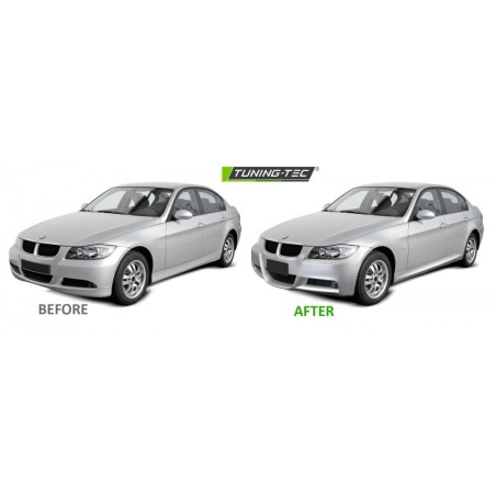 Pare-chocs avant sport PDC compatible BMW E90/E91 03.05-08.08 Pare-chocs avant sport PDC compatible BMW E90/E91 03.05-08.08